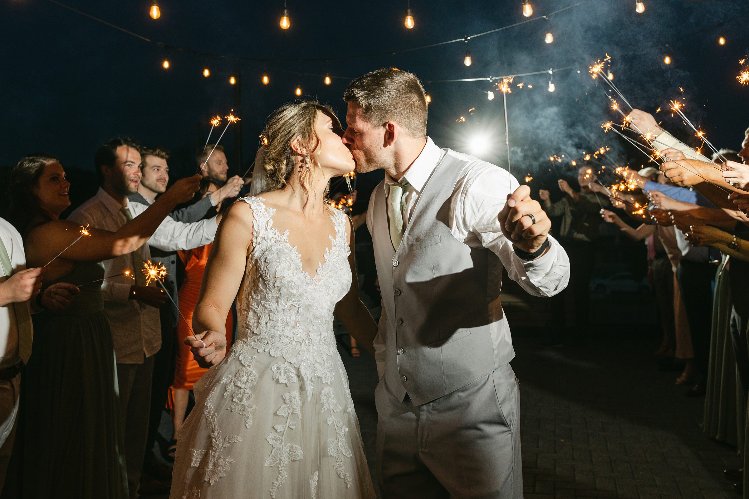 Sparkler exit at Port 393 in Holland Michigan by Michele Maloney Photography